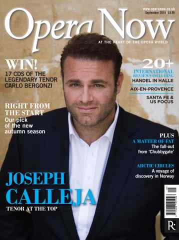 Opera Now issue September 2014