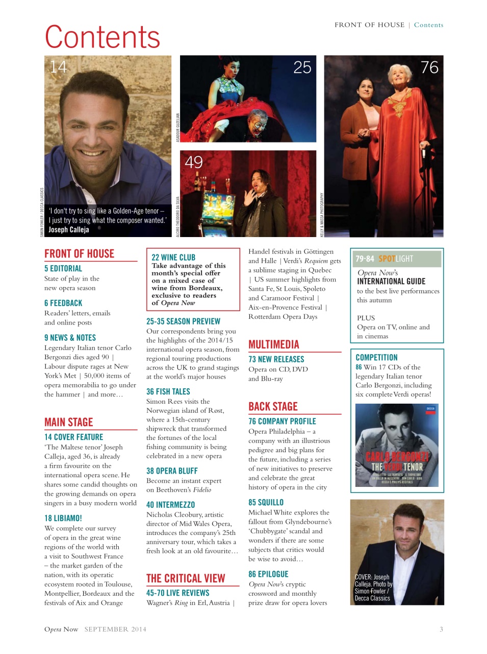 Opera Now Preview Pages