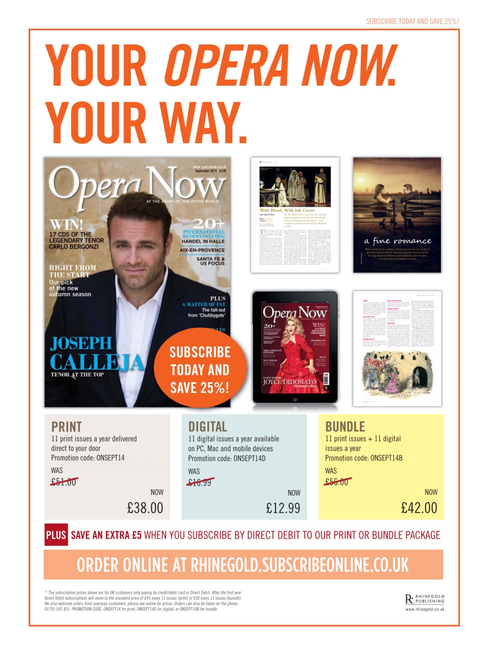 Opera Now Preview Pages