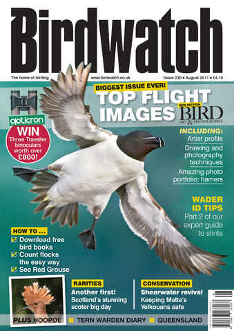 Birdwatch Magazine issue August 2011