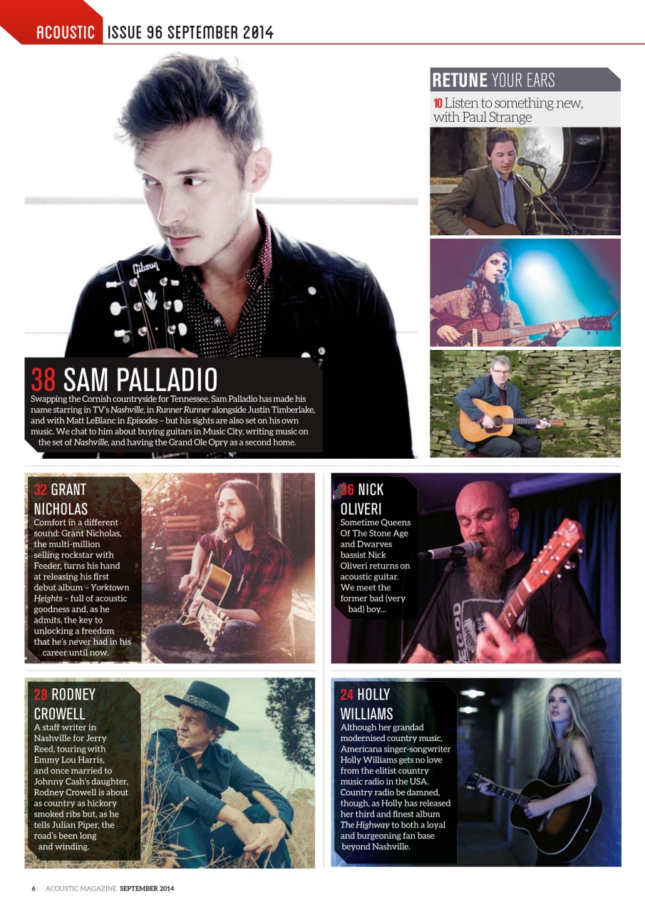 Acoustic Preview Pages