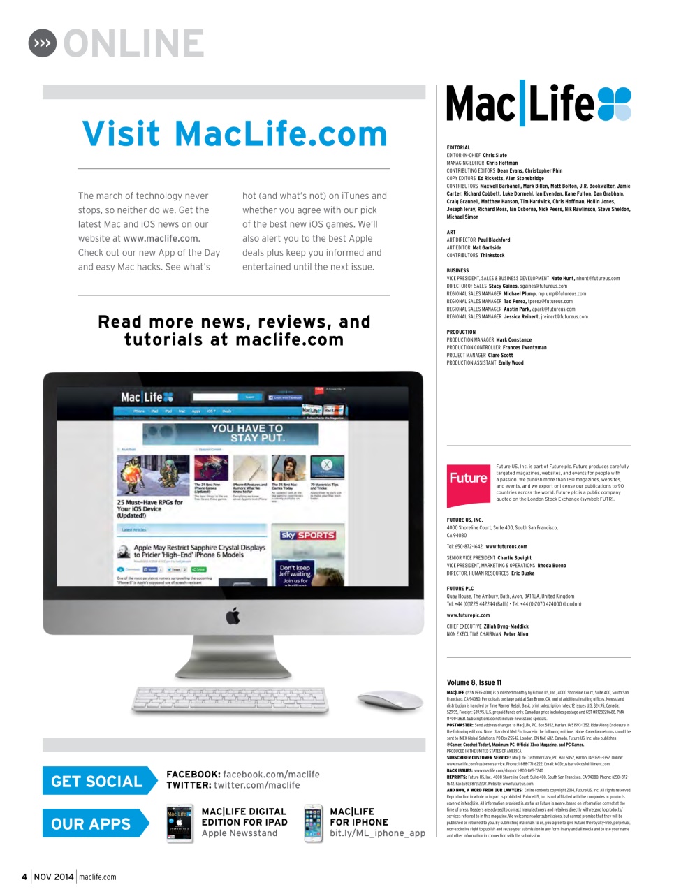 Mac|Life Preview Pages