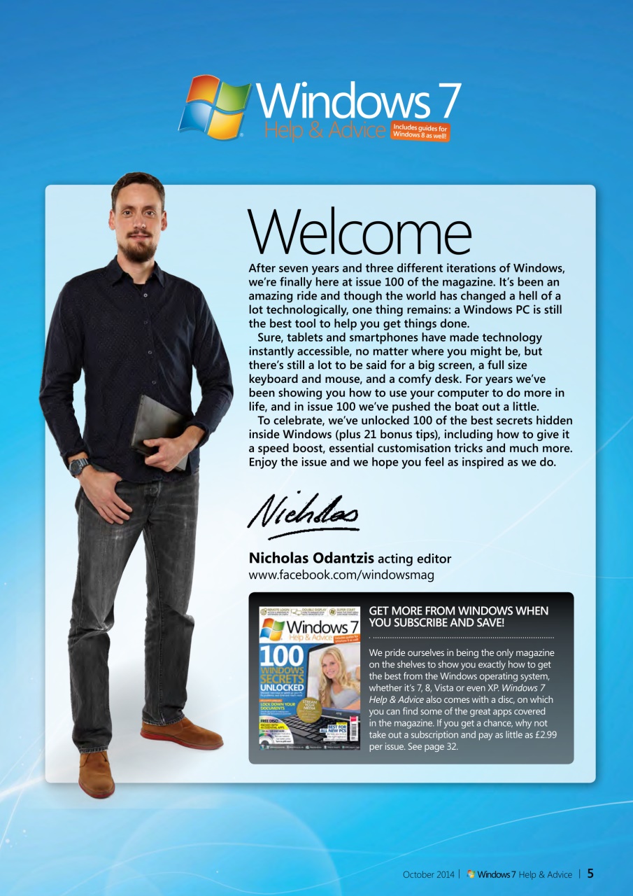 Windows Help & Advice Preview Pages