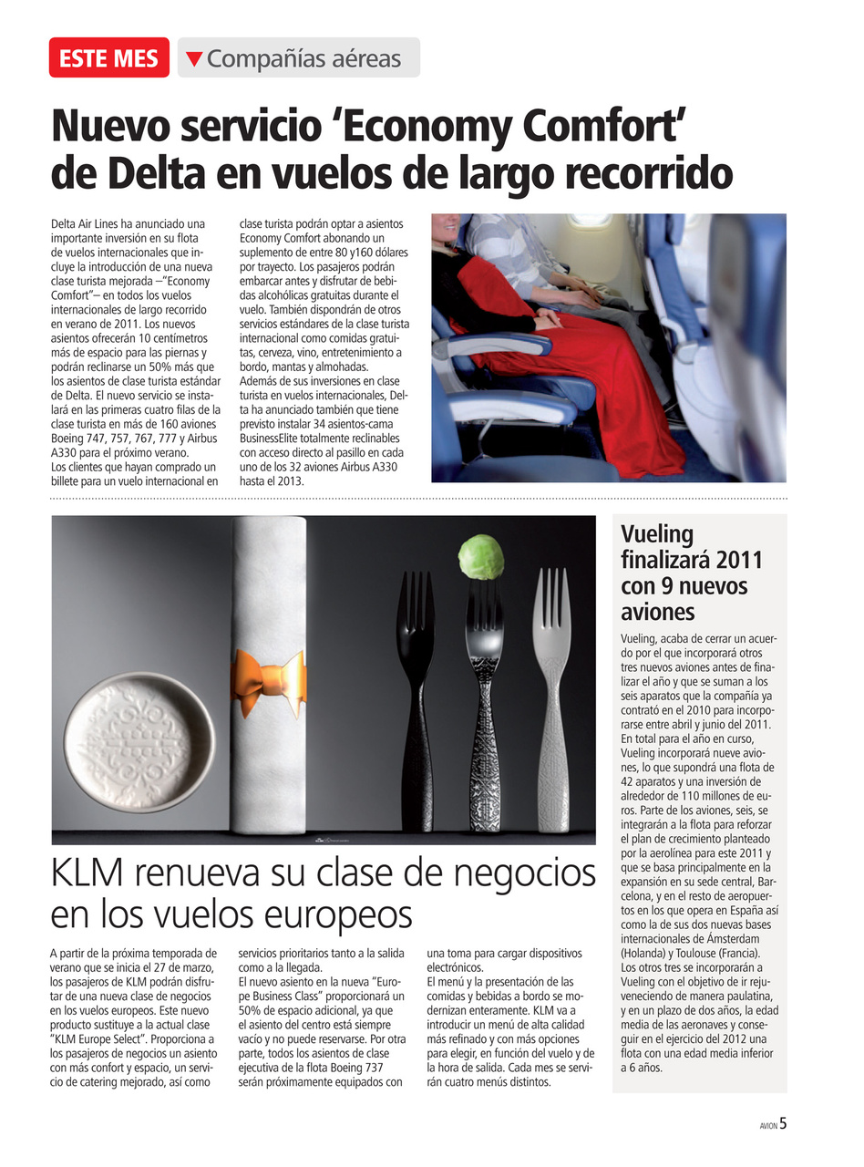 Avion Revue Internacional Preview Pages