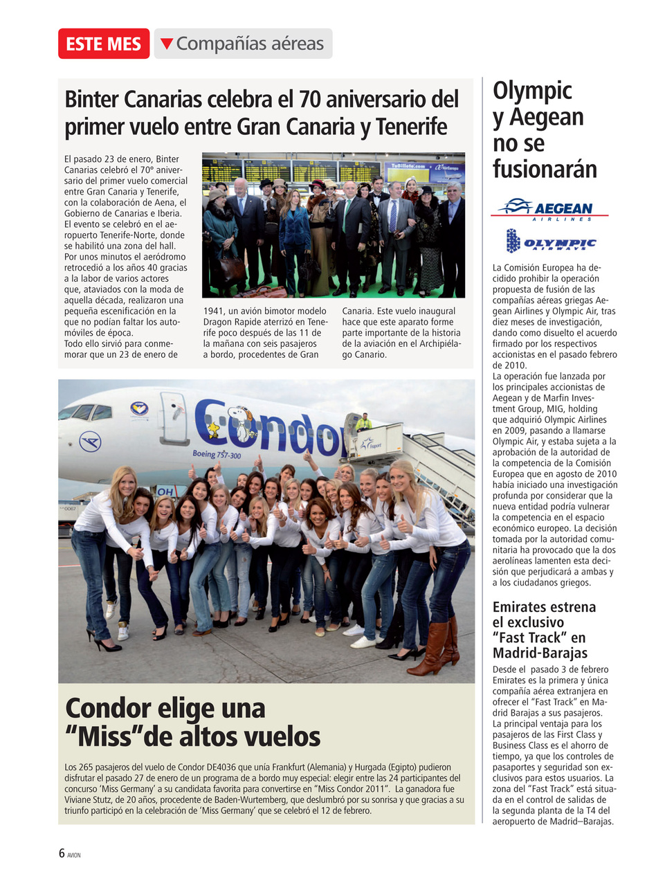 Avion Revue Internacional Preview Pages