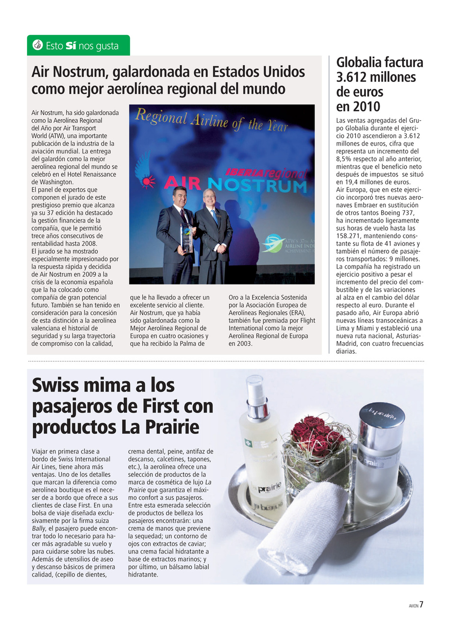 Avion Revue Internacional Preview Pages