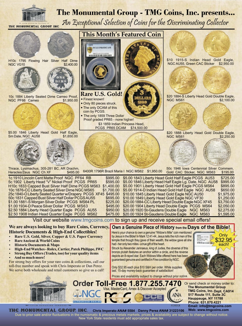 COINage Magazine Preview Pages