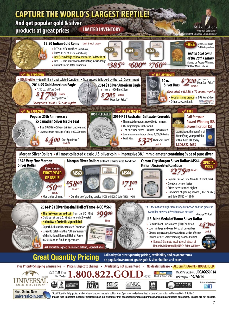 COINage Magazine Preview Pages