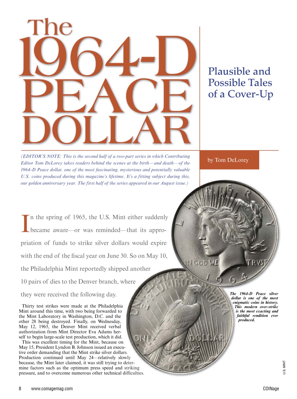 COINage Magazine Preview Pages