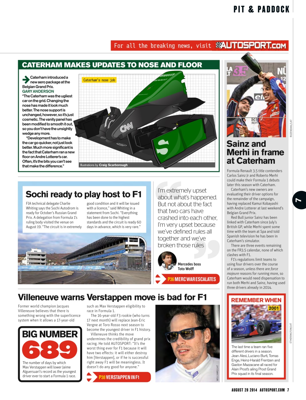 Autosport Preview Pages