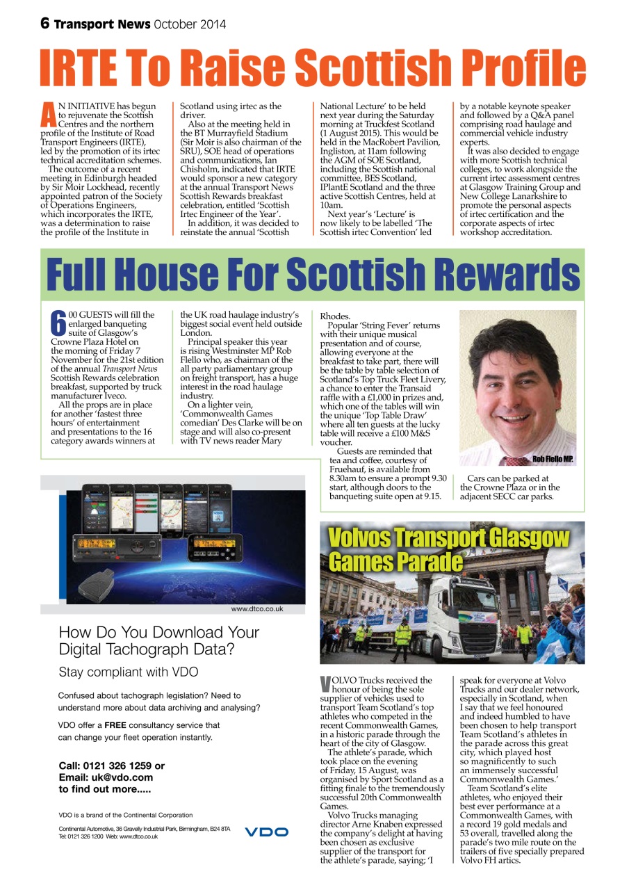 Transport News Preview Pages