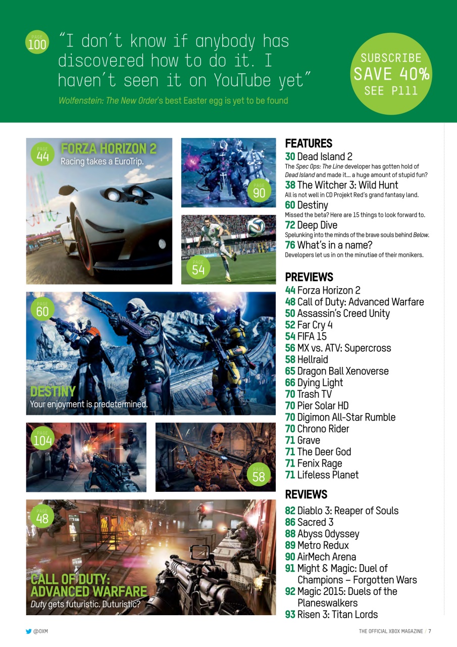 Official Xbox Magazine (UK Edition) Preview Pages