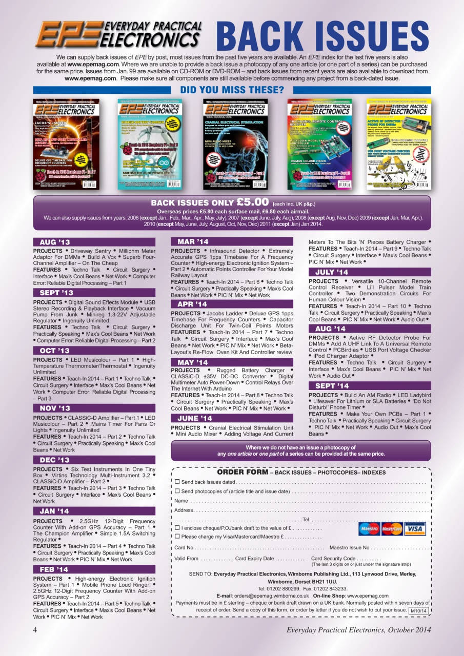 Practical Electronics Preview Pages