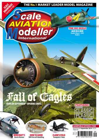 Scale Aviation and Military Modeller International (A) issue SAMI Vol 20 Iss 9 September 2014 