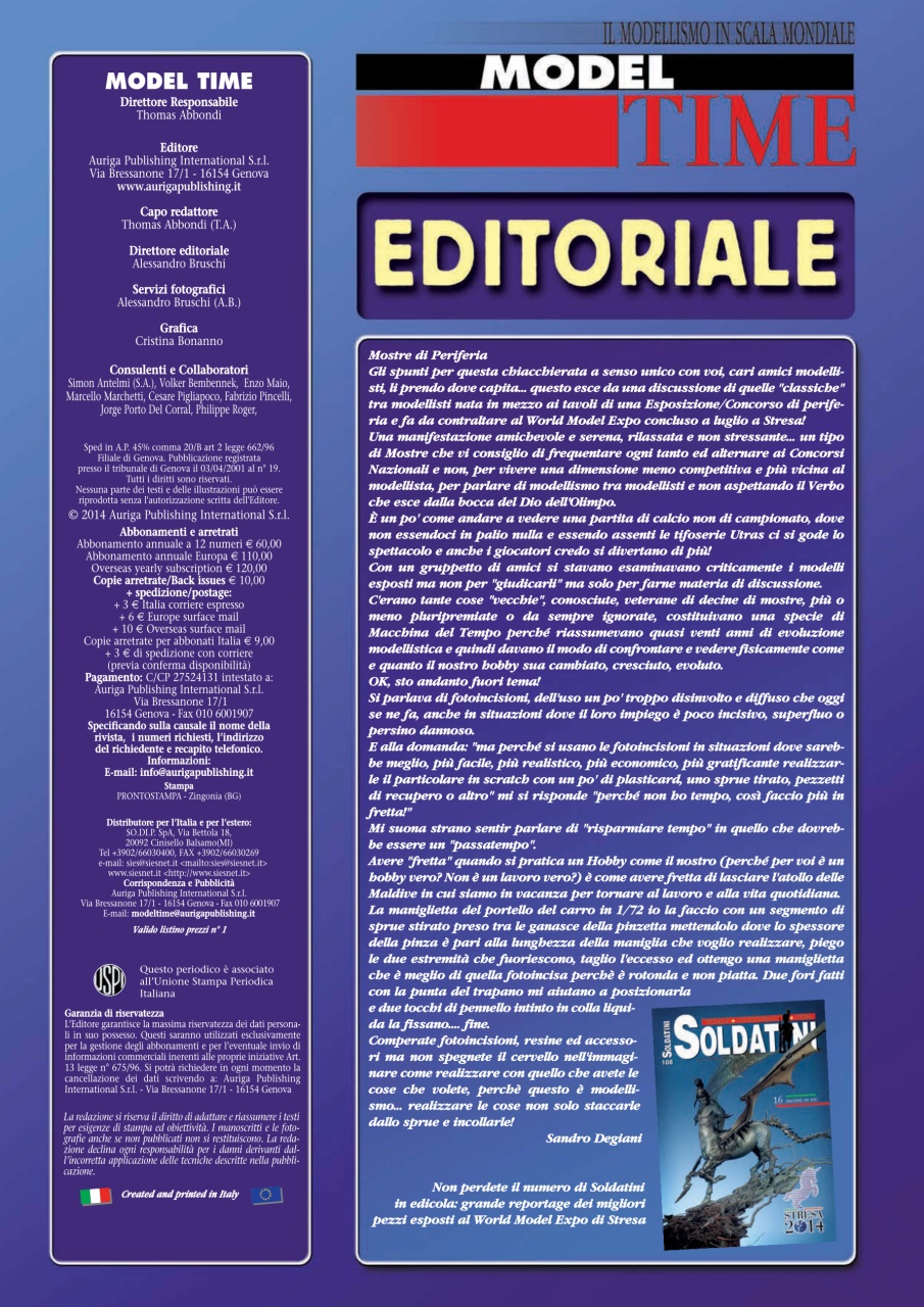 Model Time Preview Pages