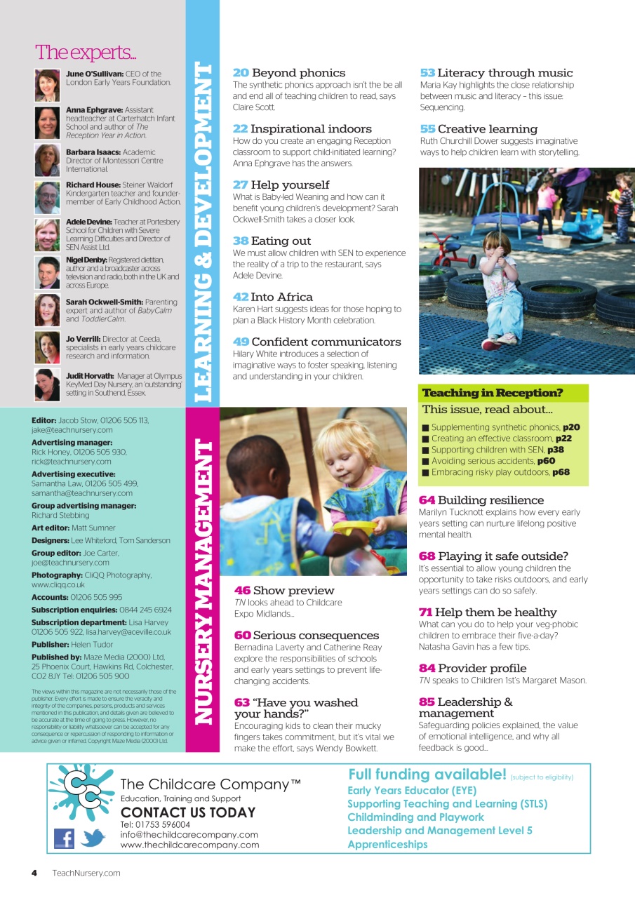 Teach Early Years Preview Pages