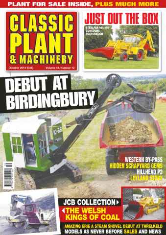 Classic Plant & Machinery issue Vol.13 No.1 Debut at Birdingbury