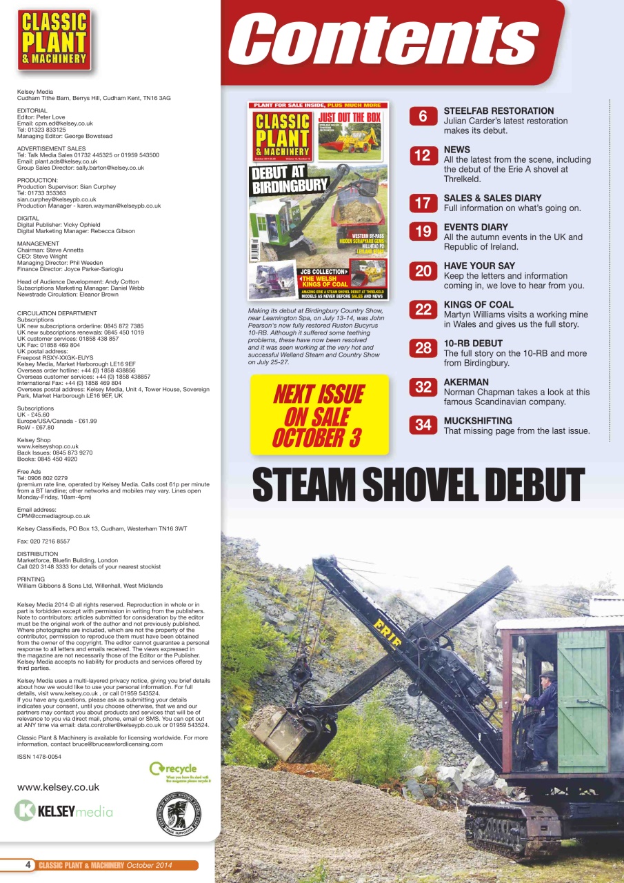 Classic Plant & Machinery Preview Pages