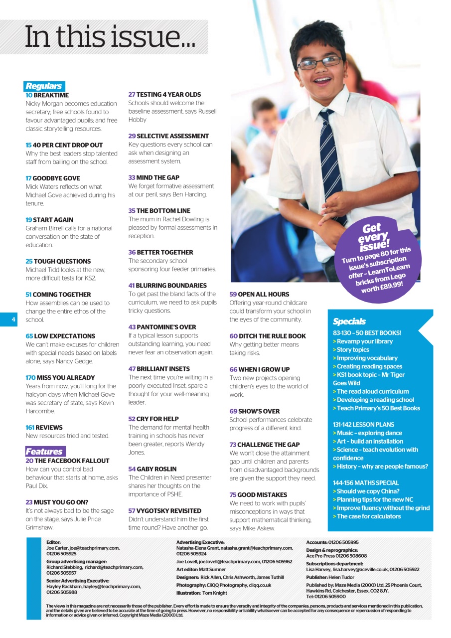 Teach Primary Preview Pages