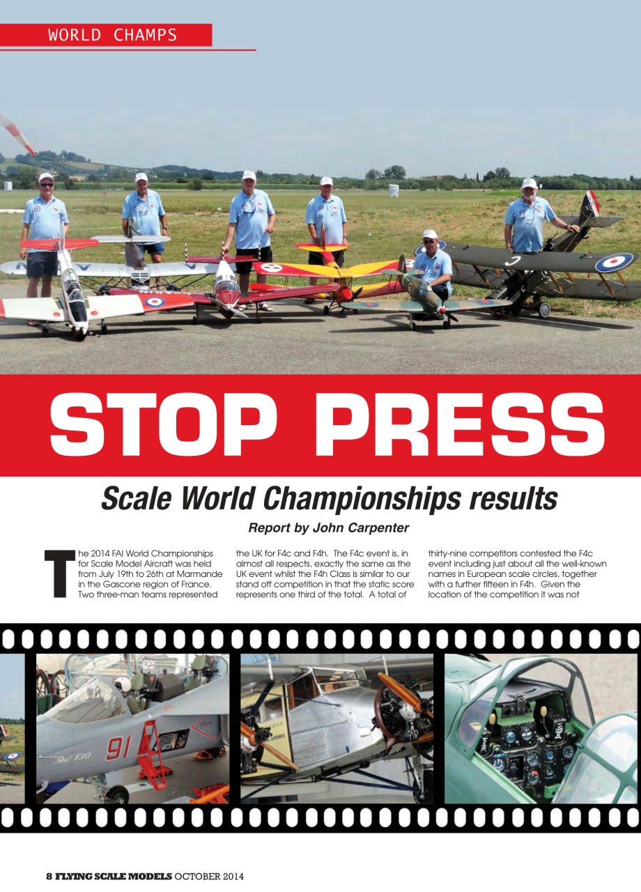 Flying Scale Models Preview Pages