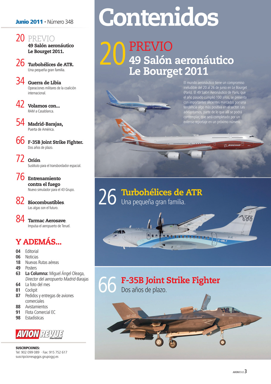 Avion Revue Internacional Preview Pages