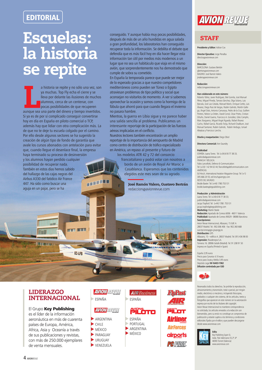 Avion Revue Internacional Preview Pages
