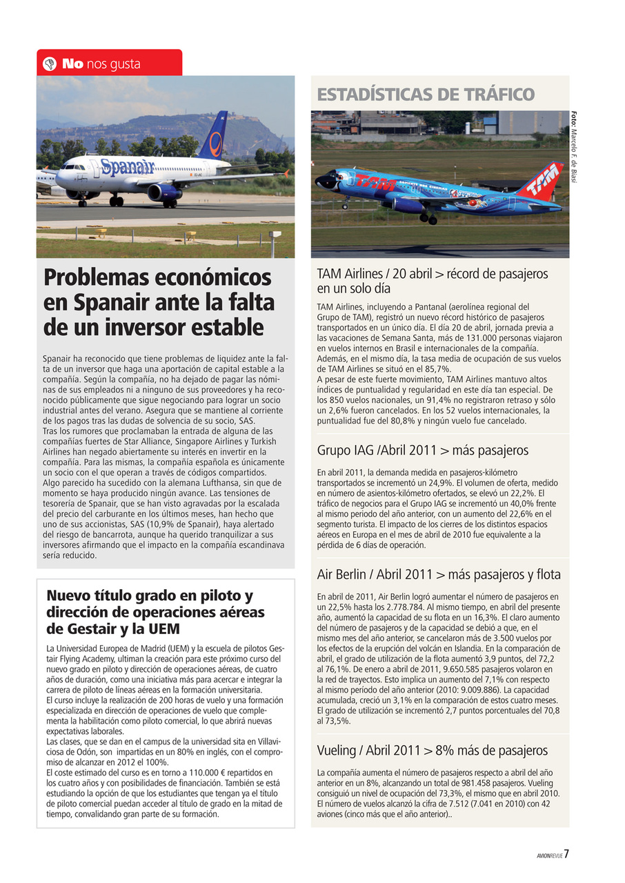 Avion Revue Internacional Preview Pages