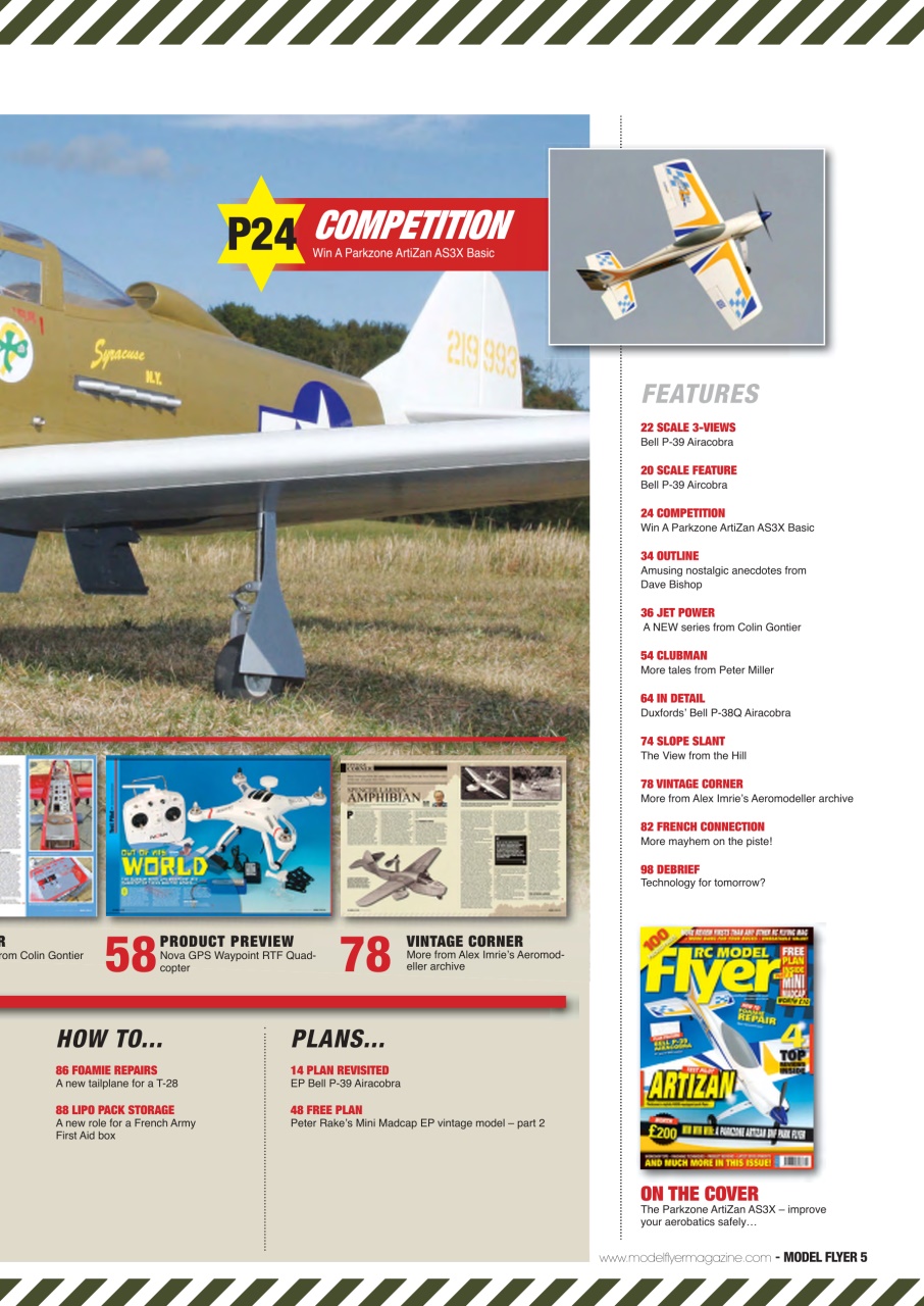 Radio Control Model Flyer Preview Pages