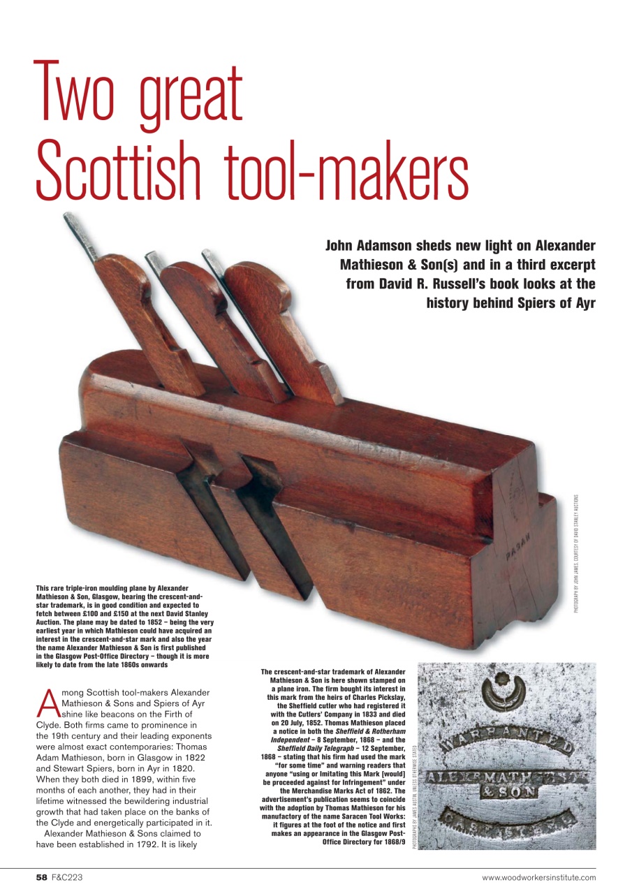 Furniture & Cabinetmaking Preview Pages