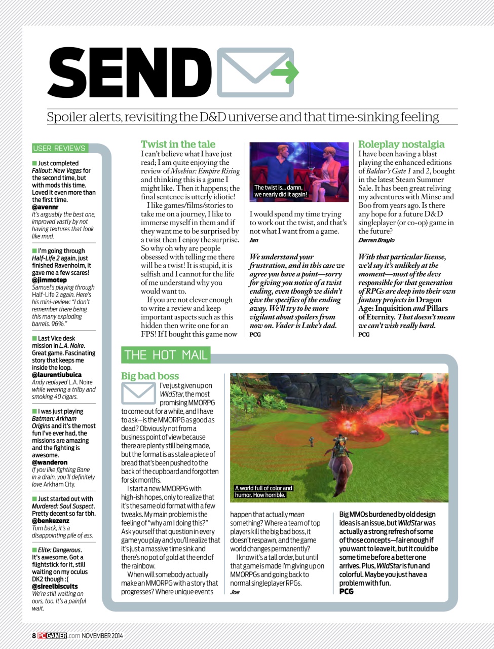 PC Gamer (US Edition) Preview Pages