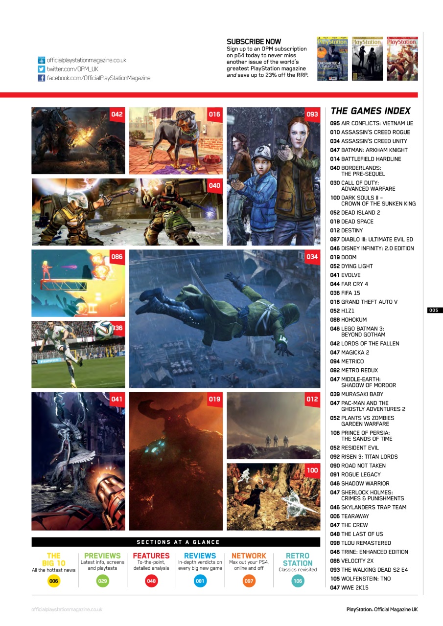 PLAY Magazine Preview Pages