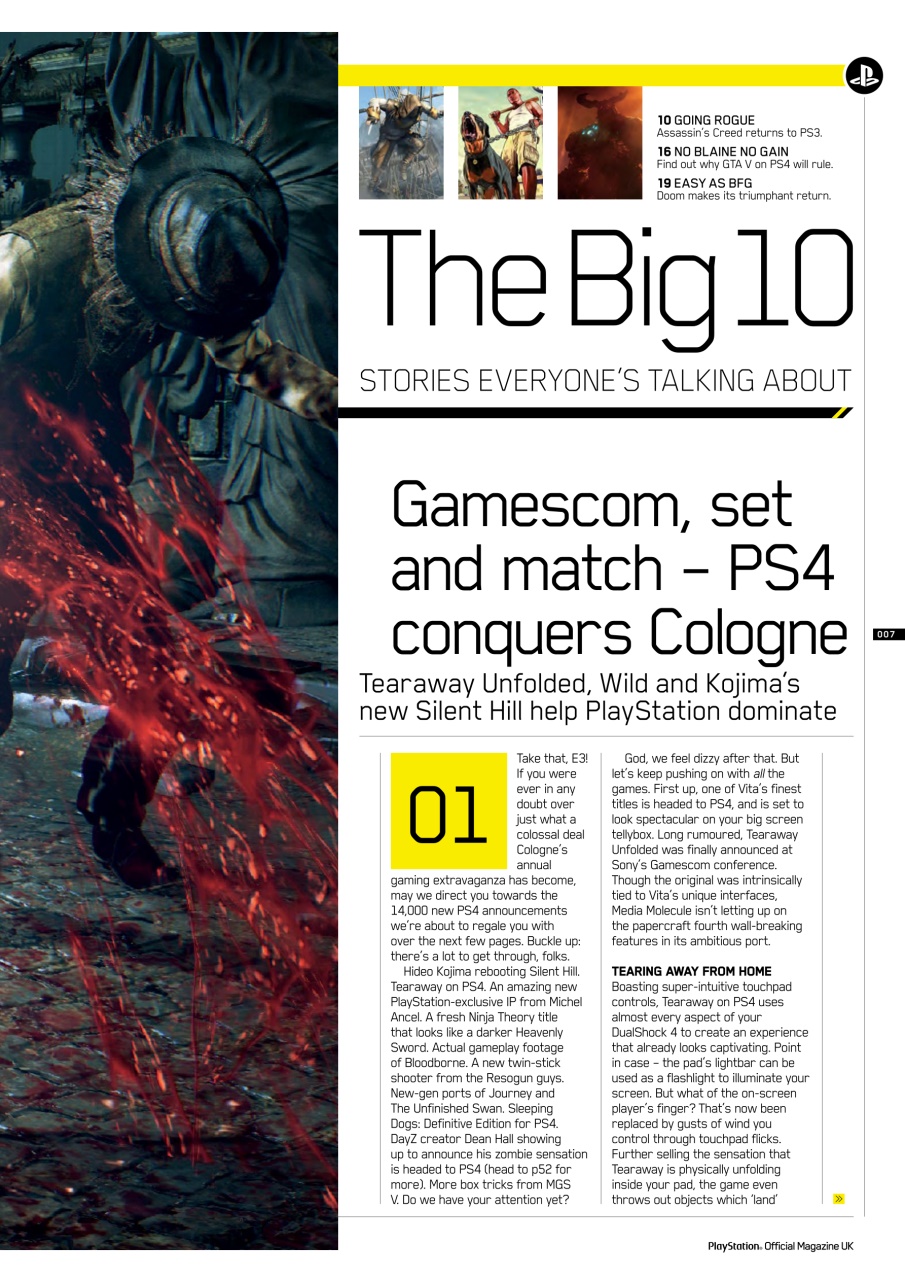 PLAY Magazine Preview Pages