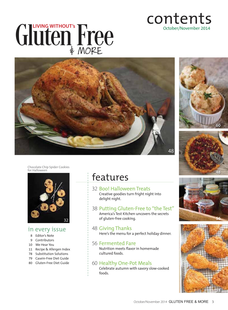 Gluten Free & More Preview Pages