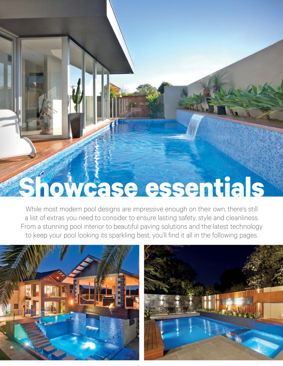 Poolside Showcase Preview Pages