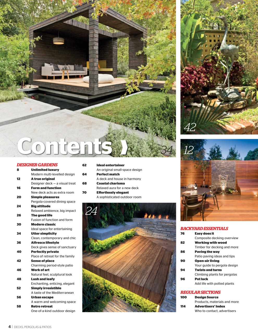 Backyard & Outdoor Living Preview Pages
