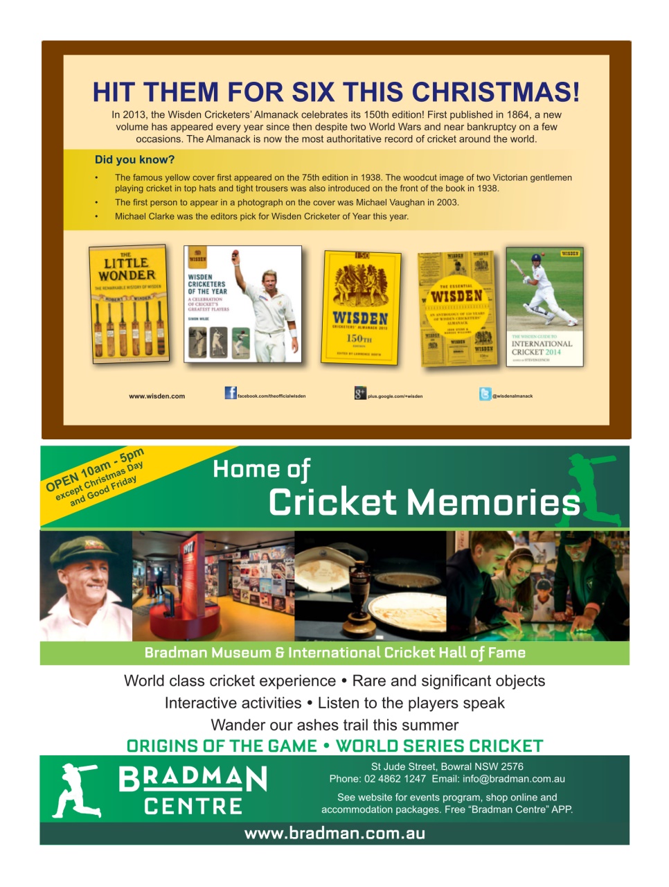 Cricket Summer Guide Preview Pages
