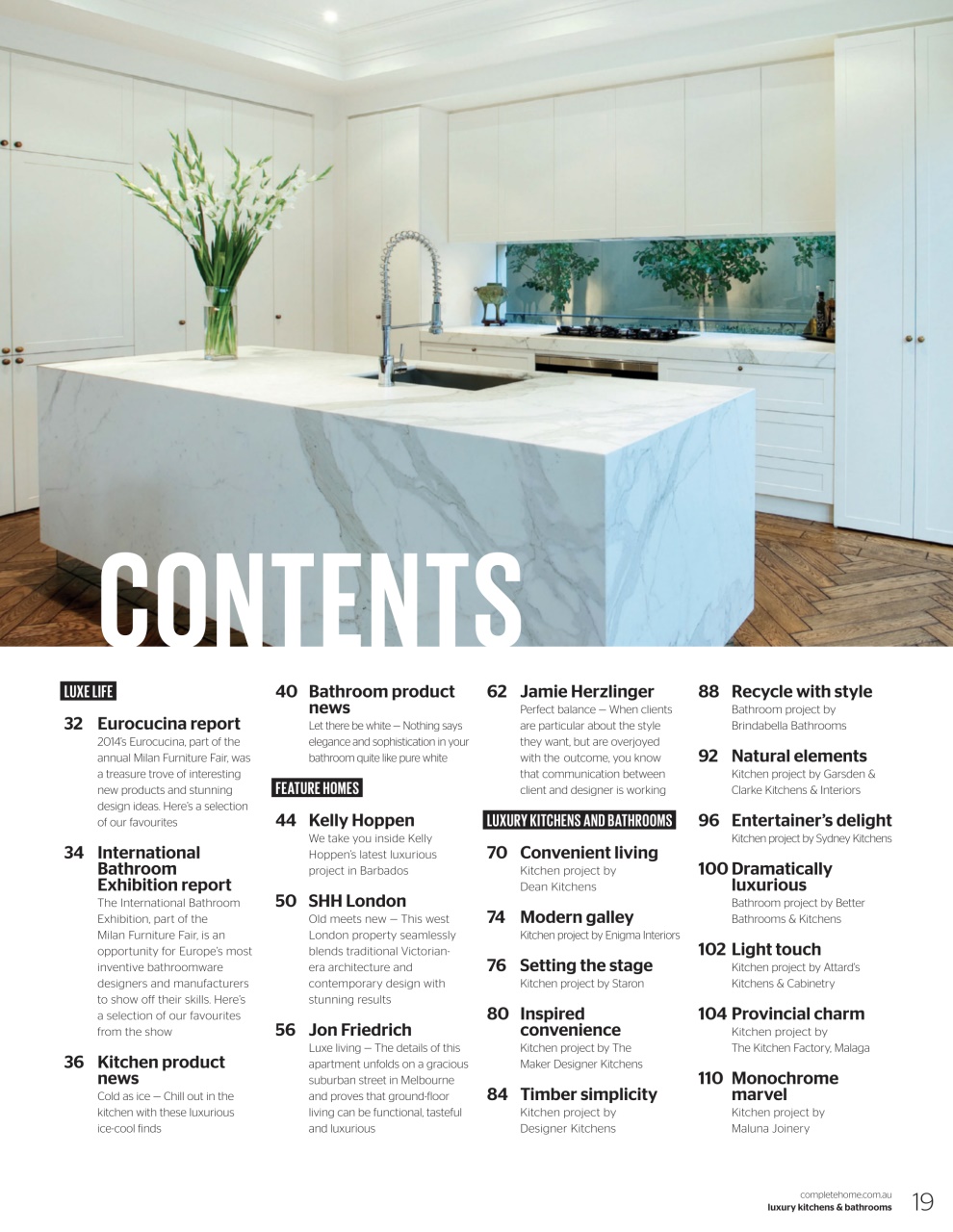 Luxury Kitchens and Bathrooms Preview Pages