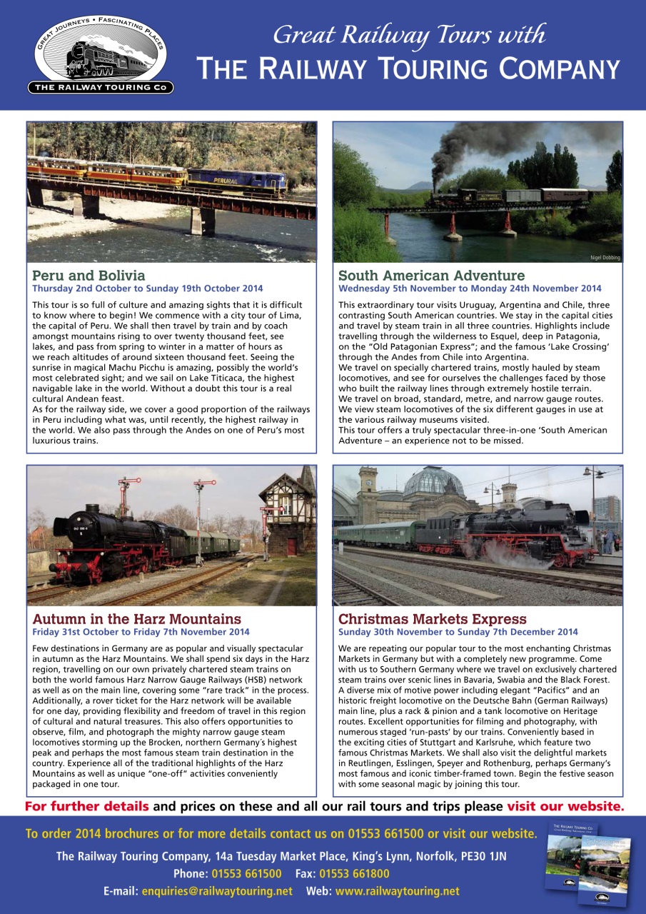 Railway Magazine Preview Pages