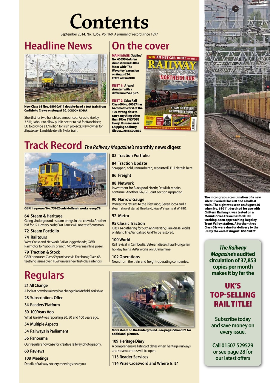 Railway Magazine Preview Pages