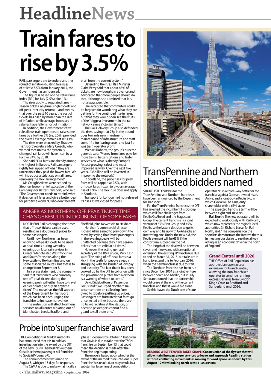 Railway Magazine Preview Pages