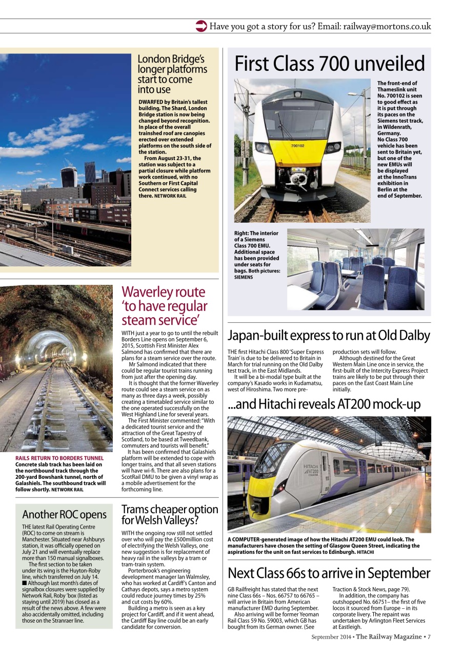 Railway Magazine Preview Pages