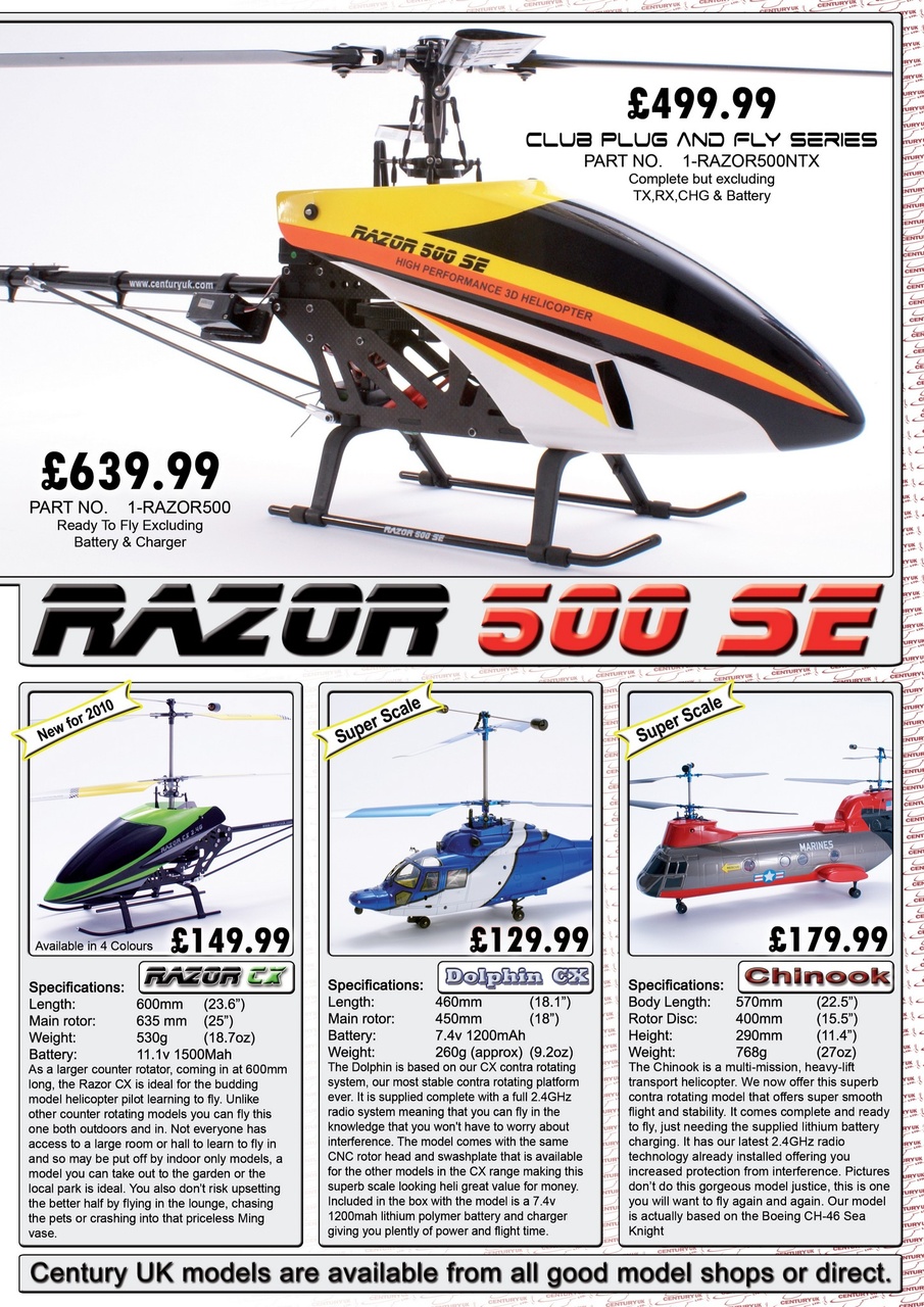 Radio Control Rotor World Preview Pages