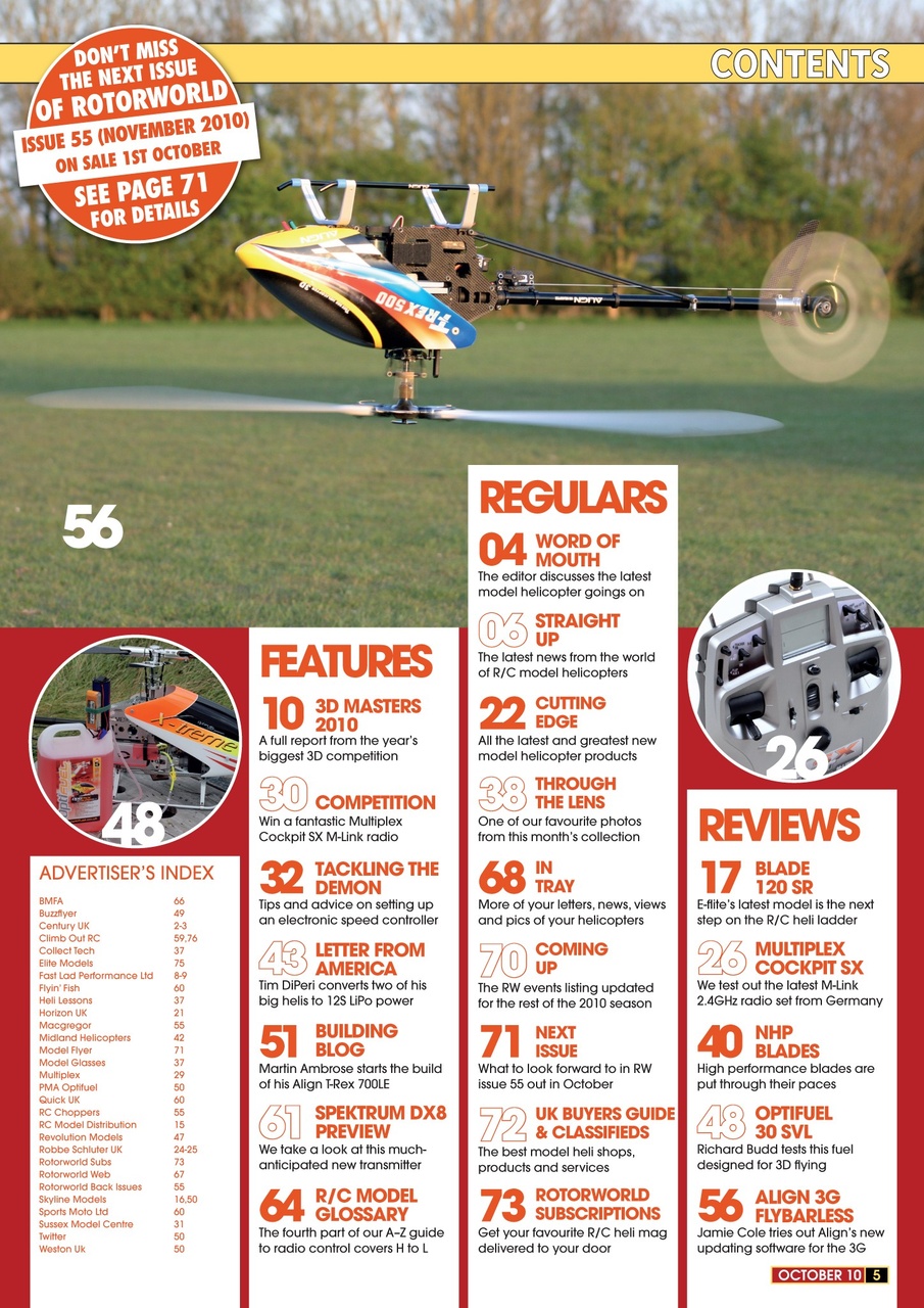 Radio Control Rotor World Preview Pages