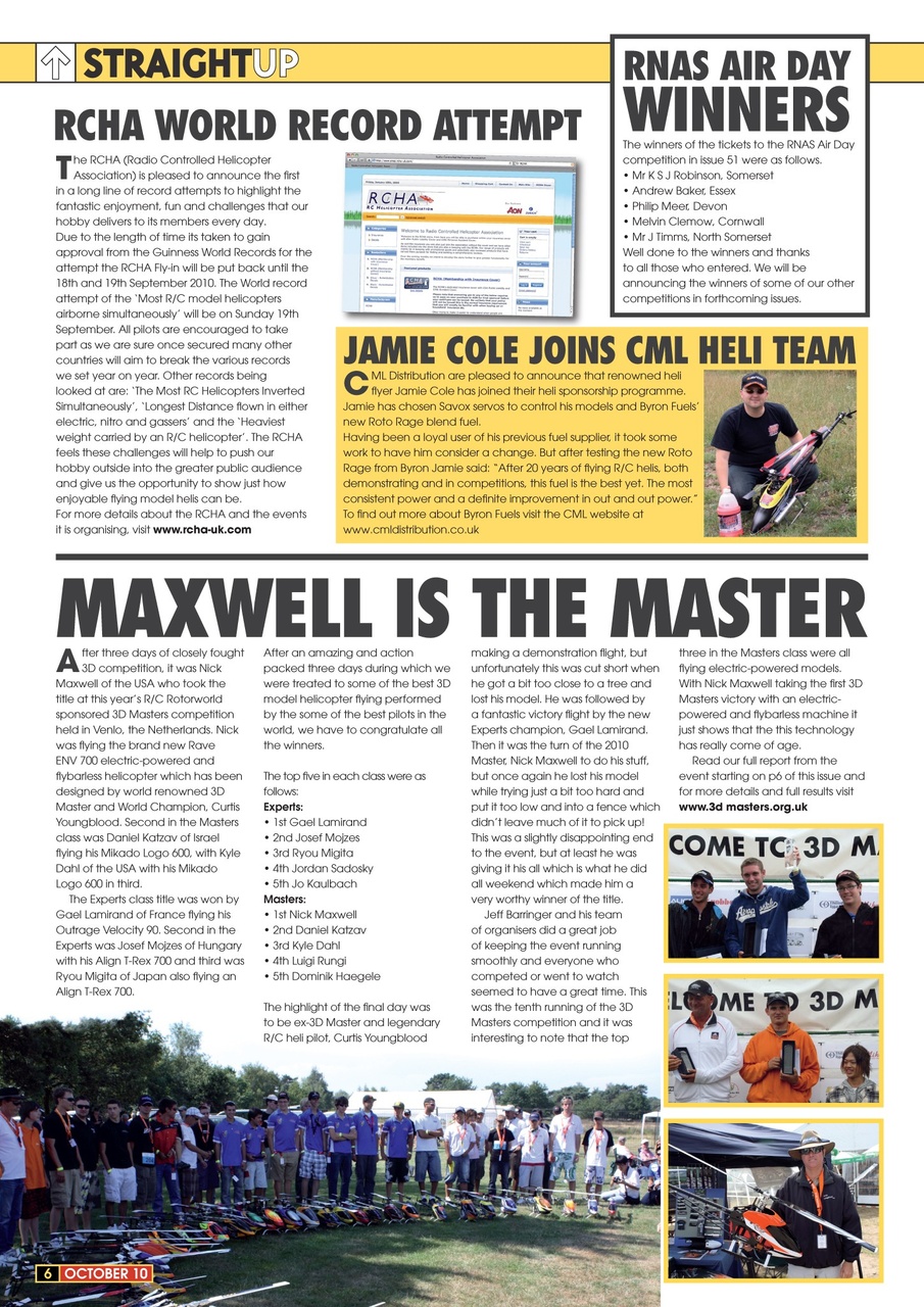 Radio Control Rotor World Preview Pages