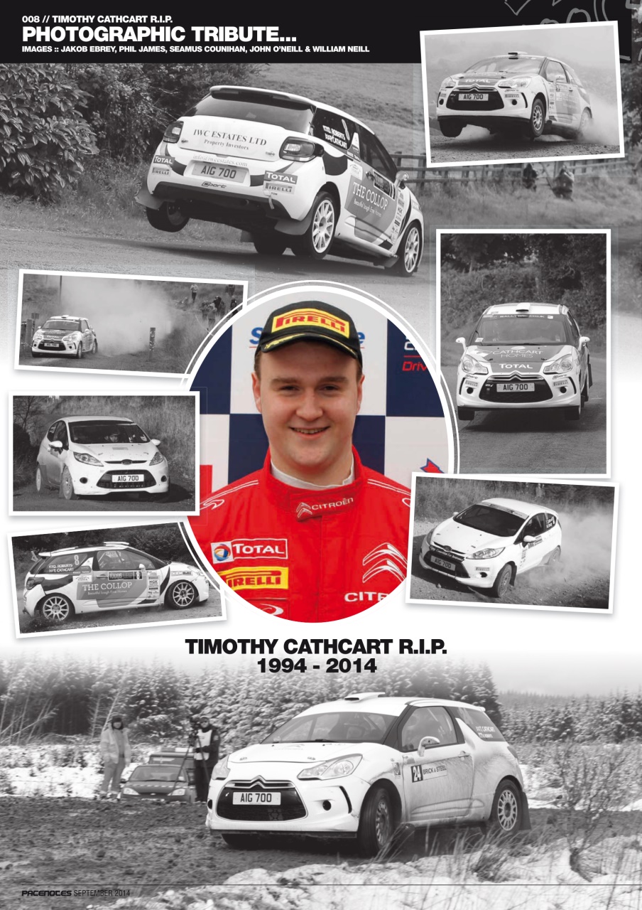 Pacenotes Rally magazine Preview Pages