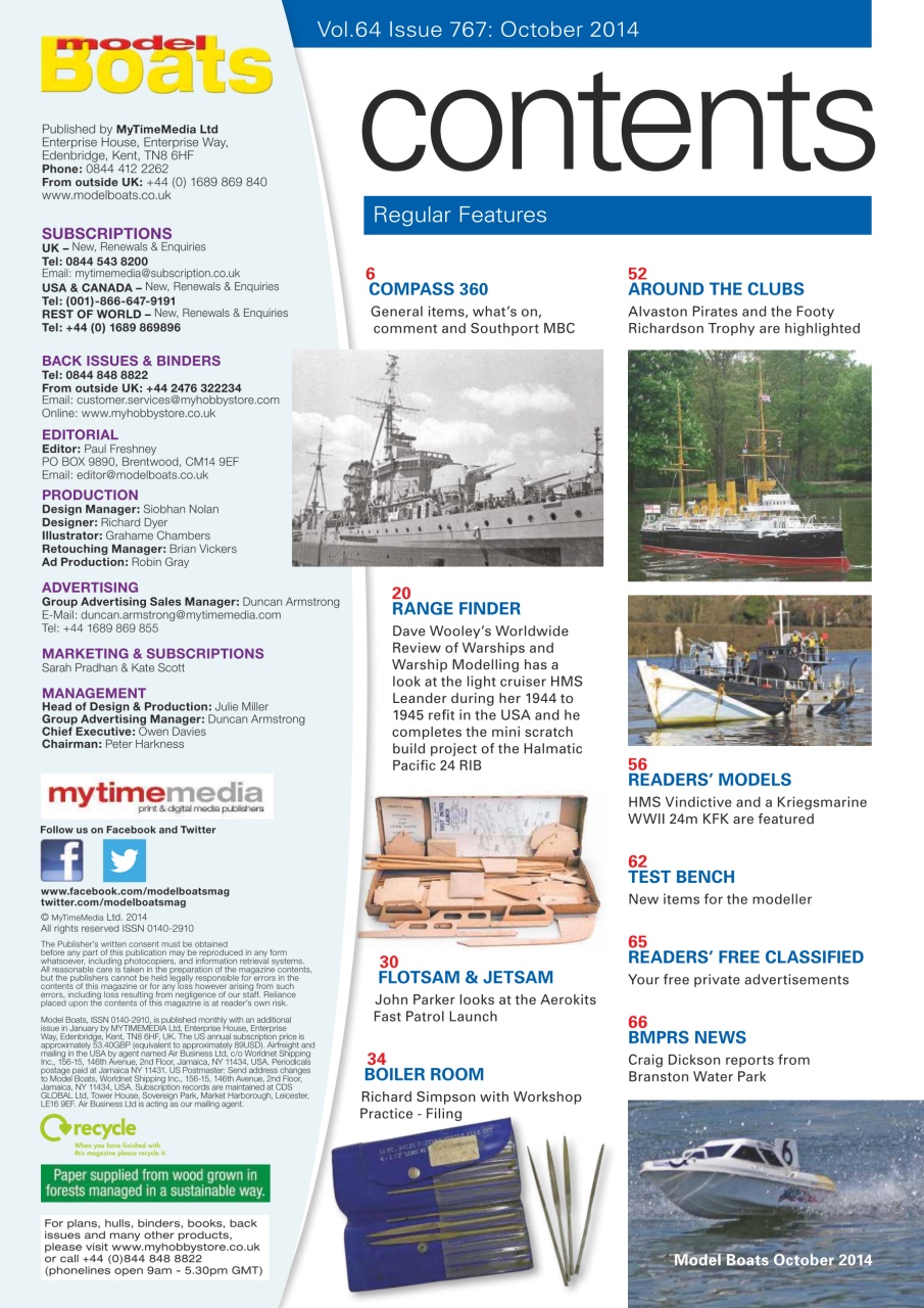 Model Boats Preview Pages