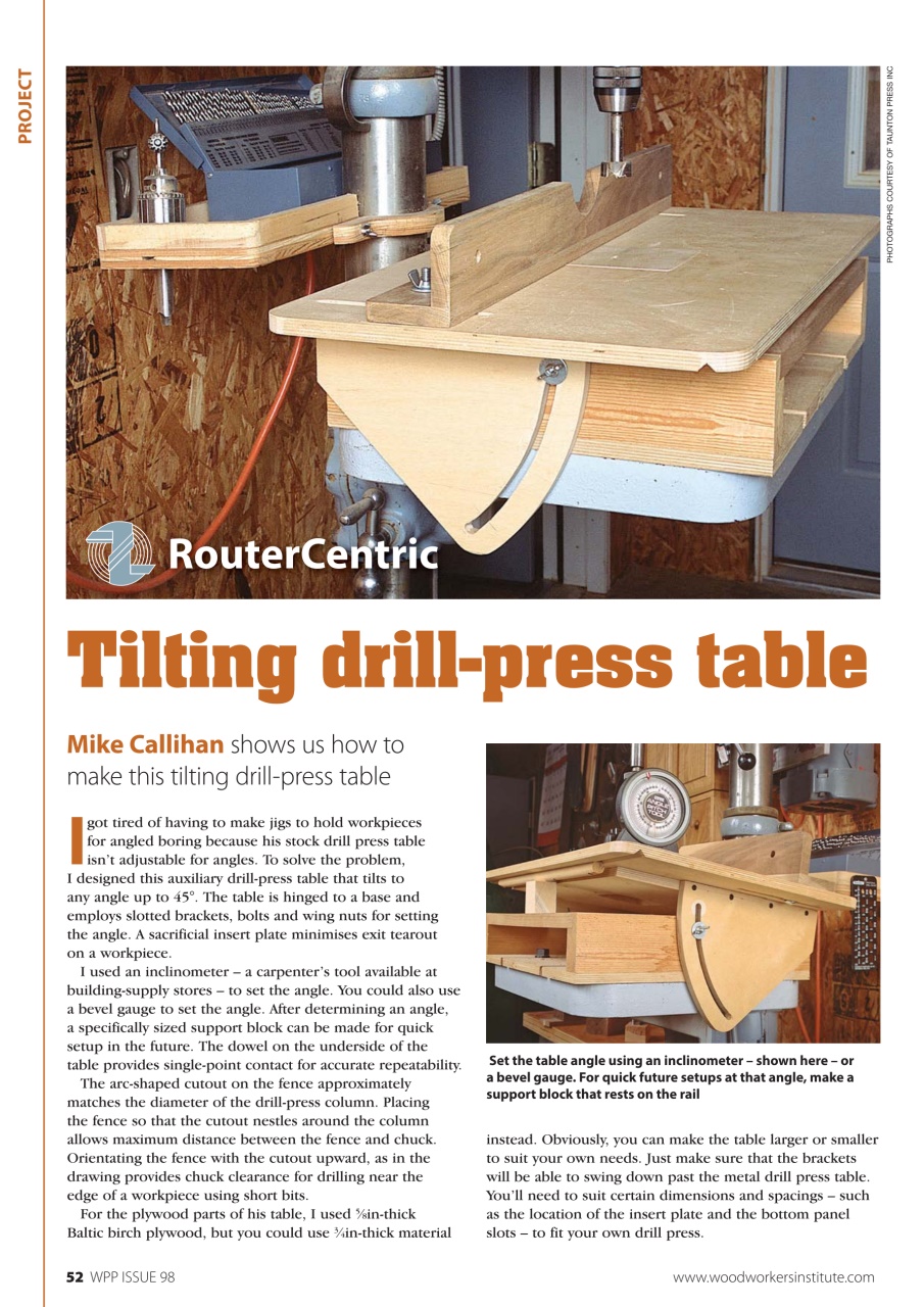 Woodworking Crafts Magazine Preview Pages