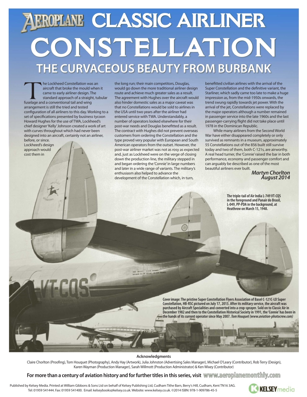 Aeroplane Classic Airliner Preview Pages