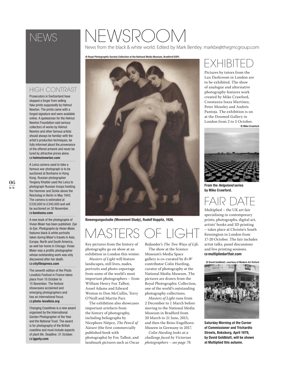 Black+White Photography Preview Pages