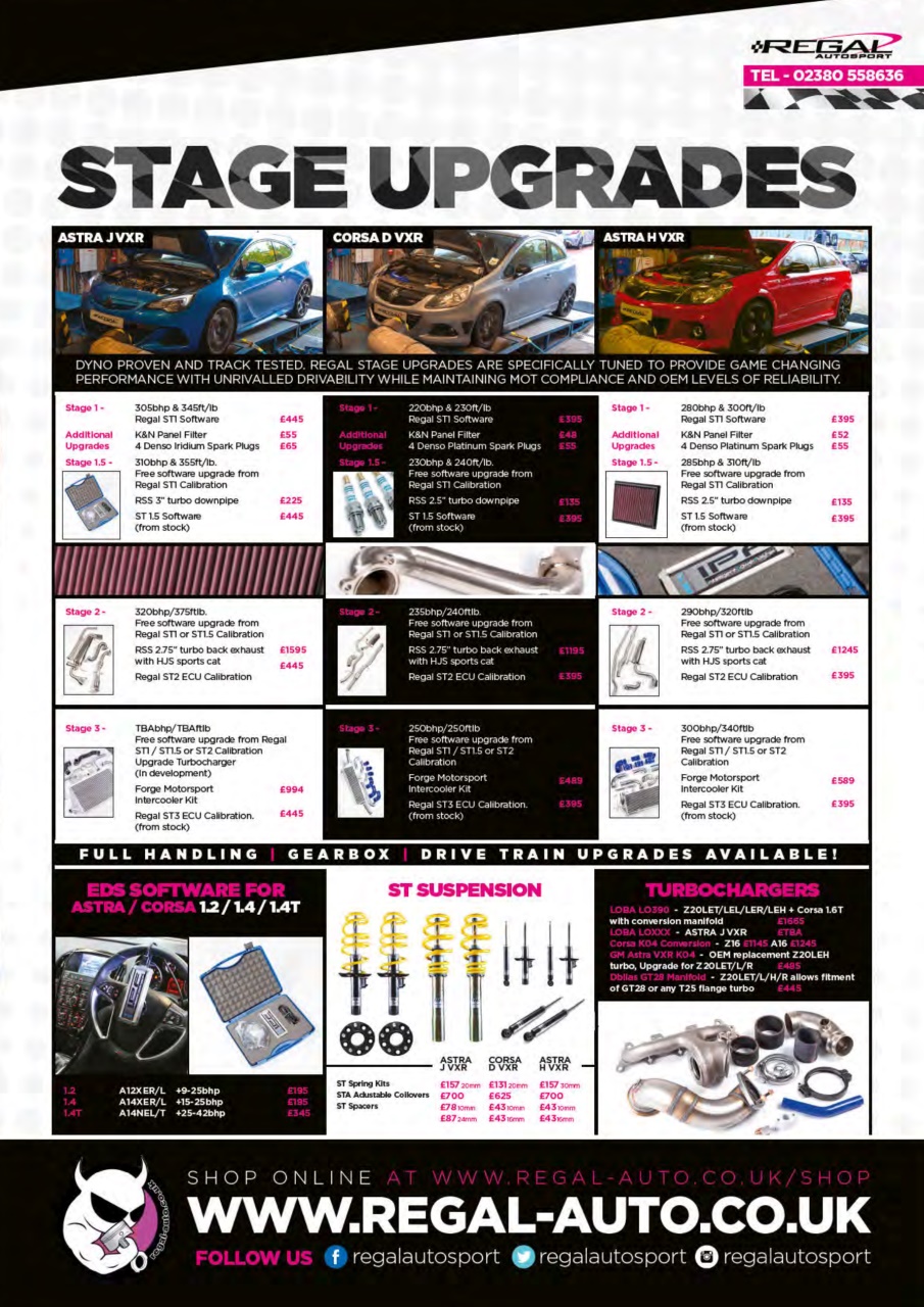 Performance Vauxhall Preview Pages